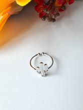 Load image into Gallery viewer, Gold Dipped Delicate Adjustable Cactus Ring
