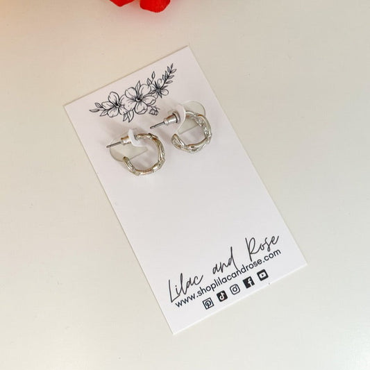 ✨ Pop Tab Hoop Earrings