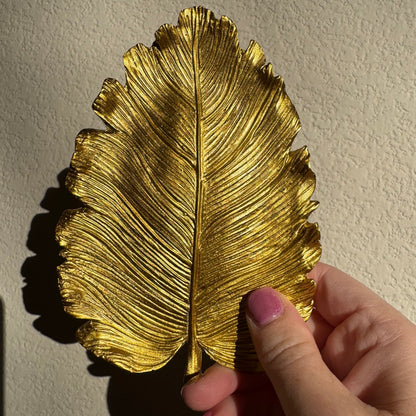 decorative gold trinket dish gift ready