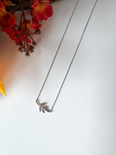 Load image into Gallery viewer, Gold Dipped Leaf Branch Pendant Necklace
