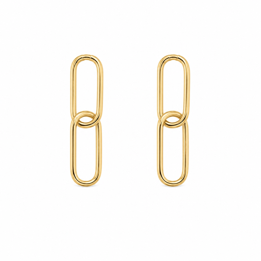 ✅ Two-Chain Dangle Earrings