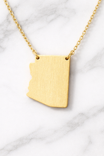 ✨ Arizona State Pendant Necklace