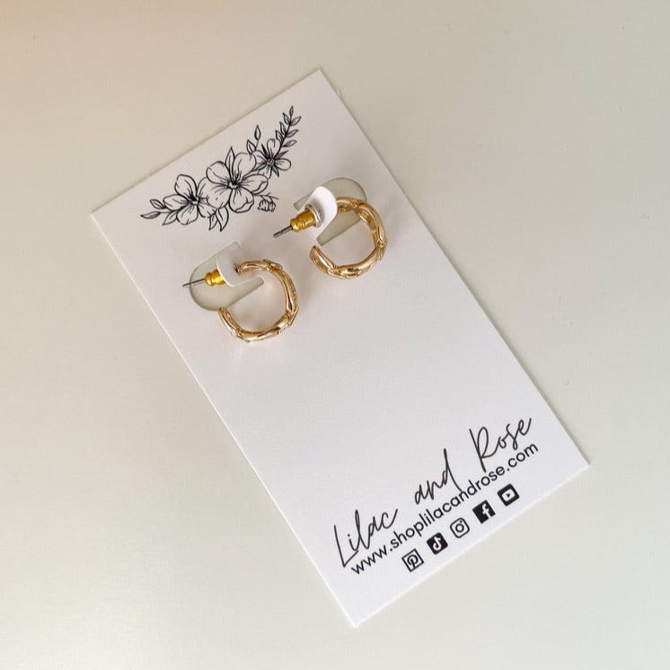 ✨ Pop Tab Hoop Earrings