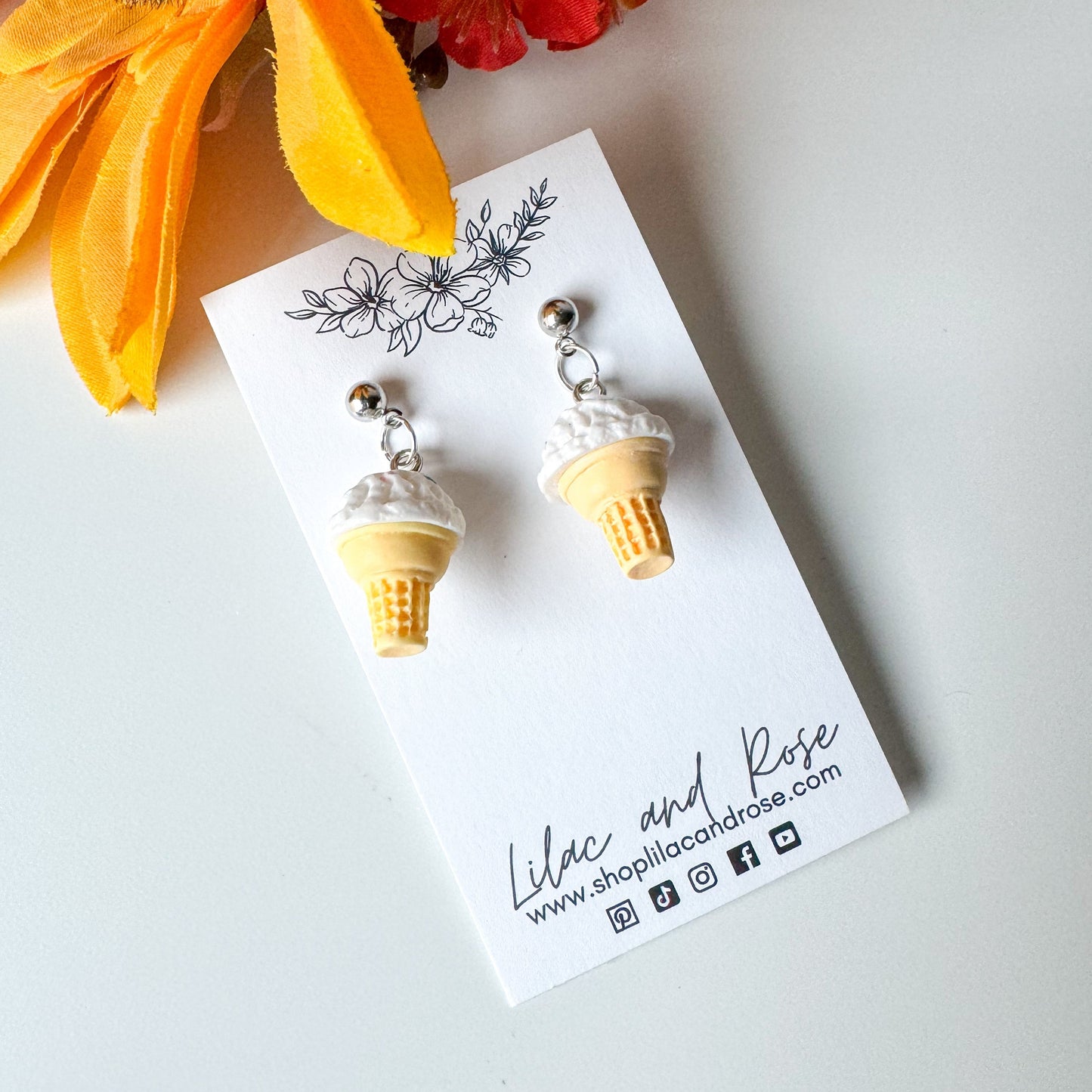 ✨ Ice Cream Earrings