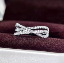Load image into Gallery viewer, ✨ CZ Criss Cross Ring
