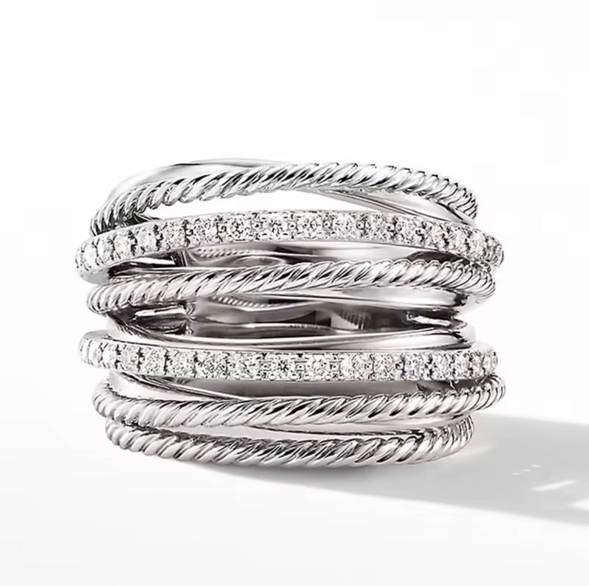 CZ Stack Ring