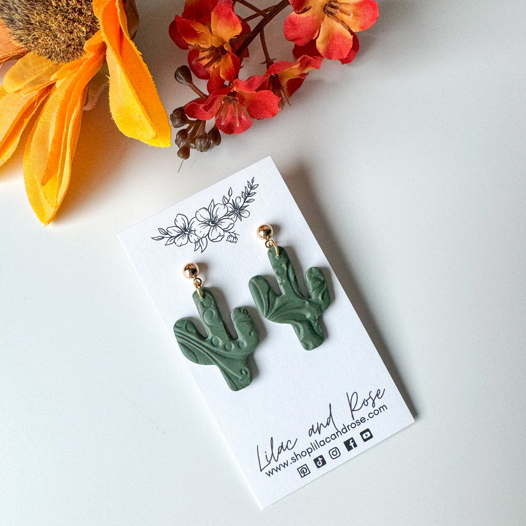 Cactus Earrings