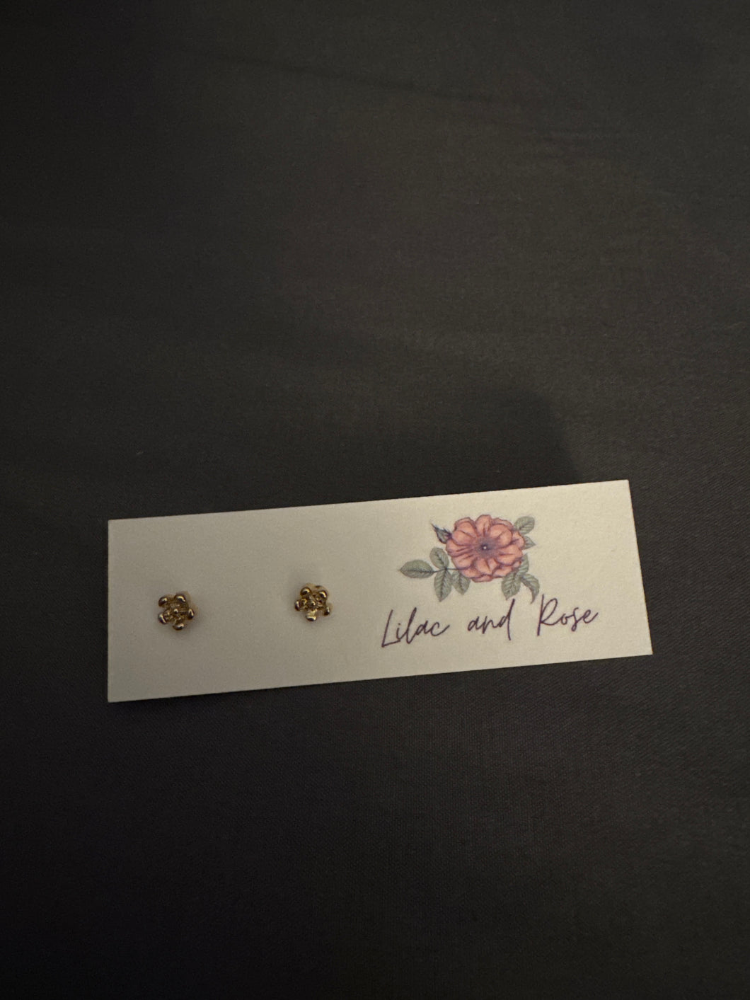 Tiny Flower Stud Earring