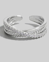 Load image into Gallery viewer, Delicate Thin Triple Row Ring
