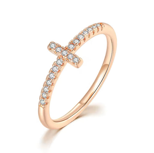faith-inspired cubic zirconia ring