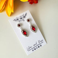 Load image into Gallery viewer, Marquise Round Teardrop Earrings
