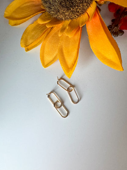 ✅ Two-Chain Dangle Earrings