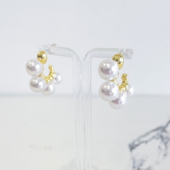 Chunky Pearl Earrings