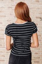 Load image into Gallery viewer, Vaguely Speaking Striped Top
