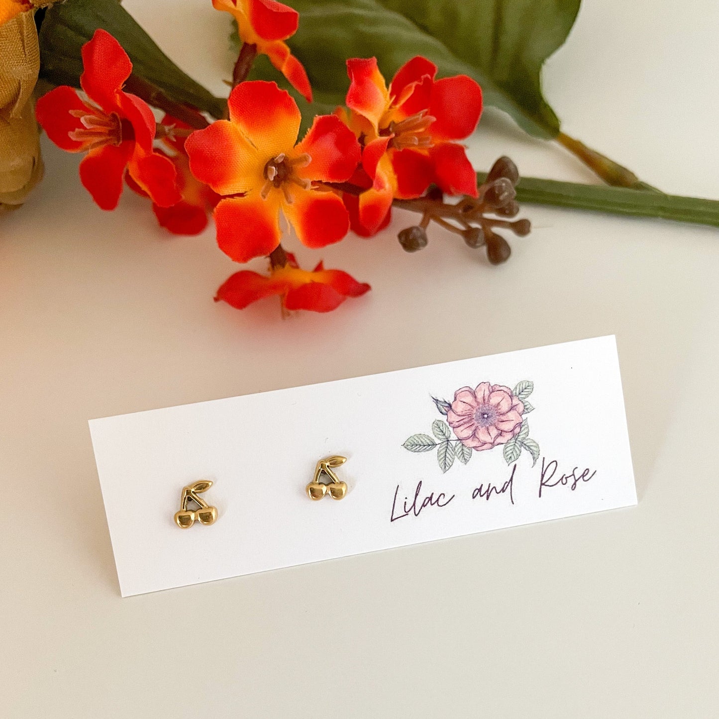 ✨ Fruit Stud Earrings