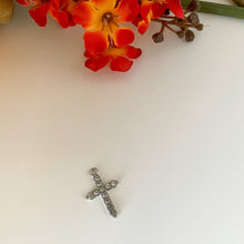 Load image into Gallery viewer, CZ Cross Necklace
