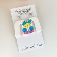 Load image into Gallery viewer, Floral Arch Earrings
