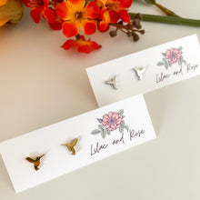 Load image into Gallery viewer, Hummingbird Stud Earrings
