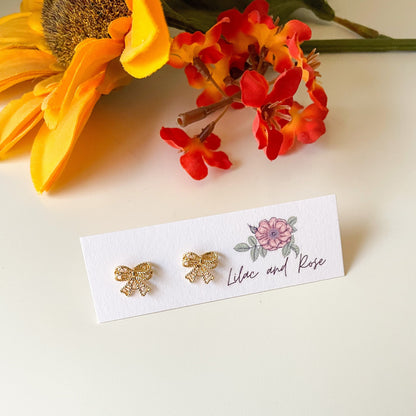 ✅ Bow Stud Earrings