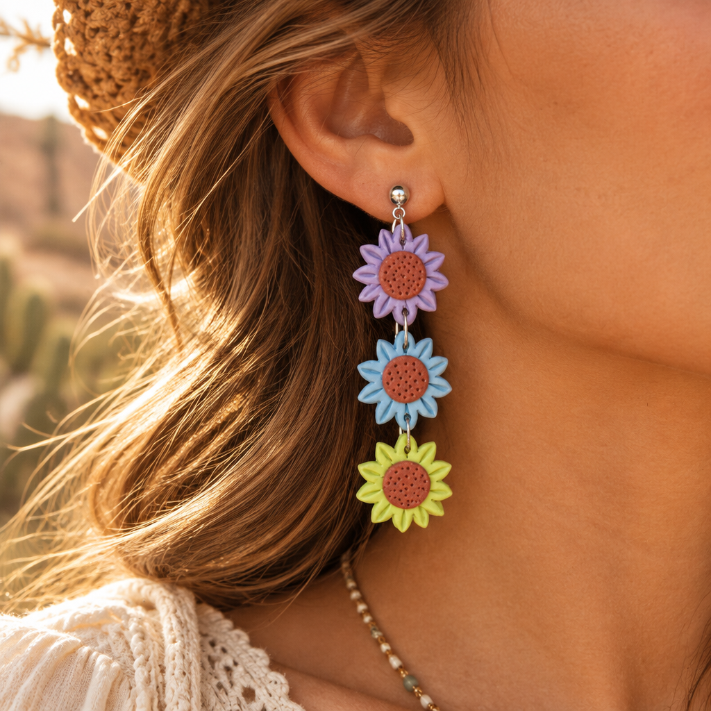 Spring Flower Trio – Worn