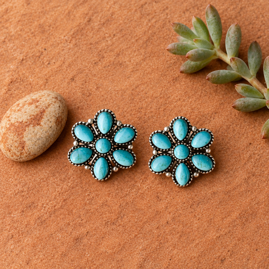 Turquoise Studs – Scale