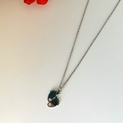 ✨ Baby Feet Necklace