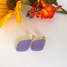 Load image into Gallery viewer, Purple Lucy Earrings
