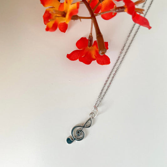 ✨ Treble Clef Necklace