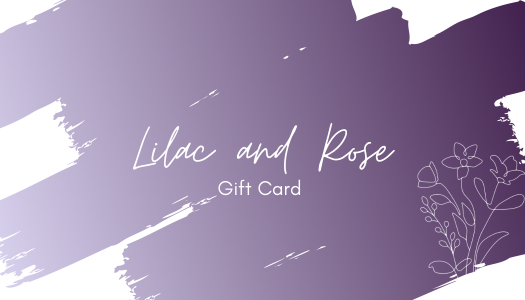 Lilac and Rose Gift Card