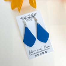 Load image into Gallery viewer, Navy Audrey Earrings
