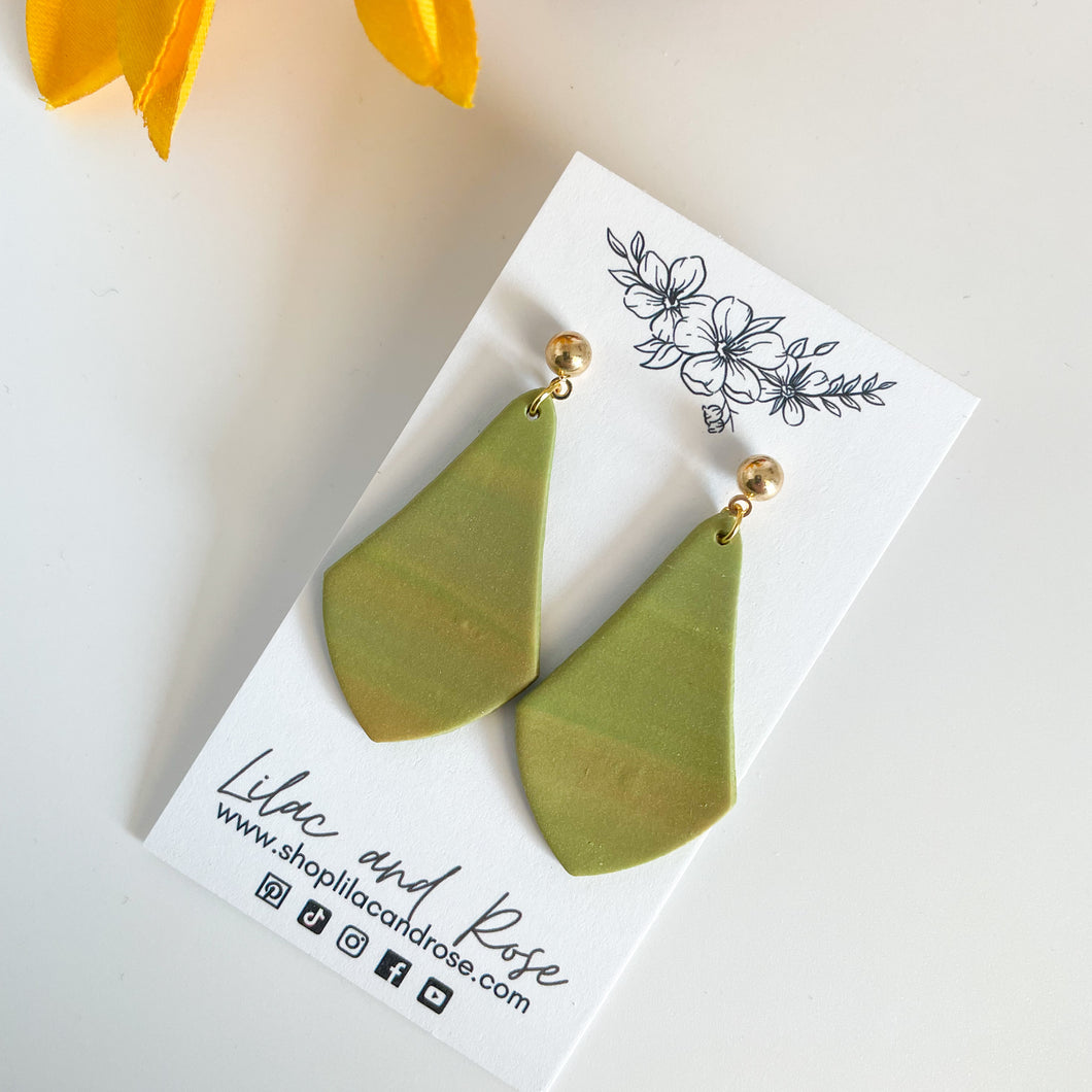 Shades of Green Audrey Earrings
