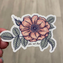 Load image into Gallery viewer, Lilac and Rose Logo Sticker
