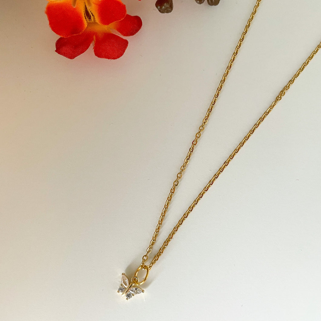 Mini Butterfly Necklace