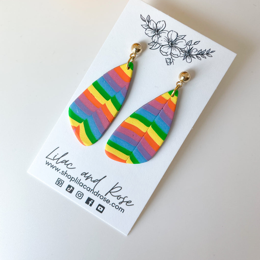 Rainbow Charlotte Earrings
